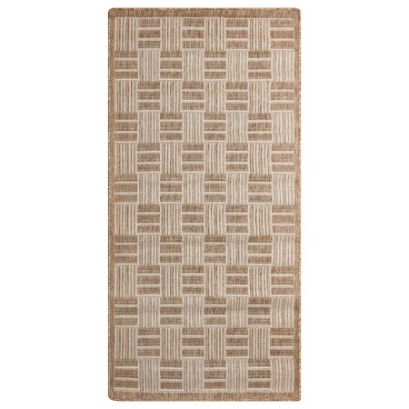 Carpet eco rectangular 60x110cm, 7917/23, jute pp100%