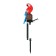 Garden lamp on the sunny battery "Red Ara", 45 cm, 1 LED, glow warm white