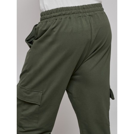 Joggers men's, size 50, khaki color-15