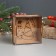 New Year's piggy bank with acrylic "Snake. Holiday" 12x12x4 cm