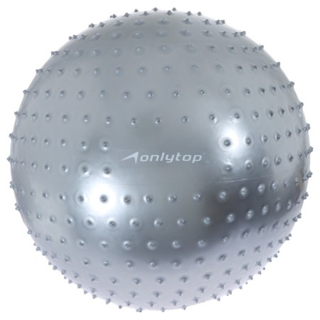 Fitball 55 cm, 800 g, massage, gray color-3