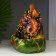 The desktop fountain from the network, the backlight "Three carps" 32x29x19 cm