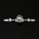 Handle button cappio, d = 30, l = 168 mm, chromium color