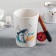 Mug "Fisheries", 400 ml, white color