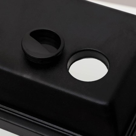 Aquarium "rectangular" with a lid, 30 liters, 40 x 23 x 32/37 cm, black-1