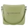 Women's bag B2808-02110, color green artificial leather, 31x10x34 cm
