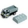 Metal machine "UAZ 452. OMON", inertia, 1:43