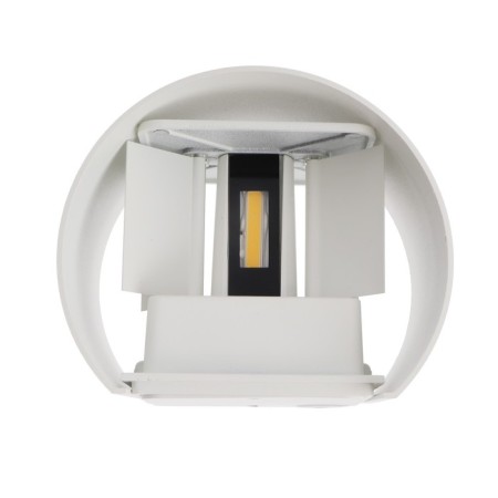 Lamp LED wall-mounted FSD-005, 6 W, 450 lm, 3000k, IP54, 220 V, metal, white-9