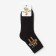 Noski children's terry, black color, size 22-24