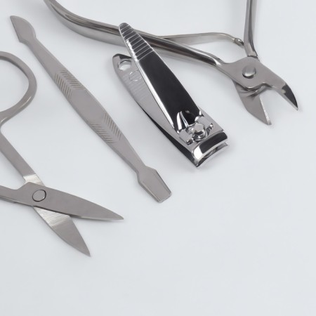 Manicure set, 8 items, in case, color mix-5