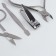 Manicure set, 8 items, in case, color mix