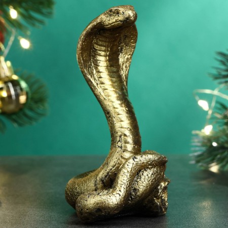 Figure "Snake of Seraphim" gold, 10x6x6cm