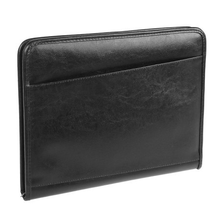 Business folder, artificial leather, 370 x 275 x 30 mm, "luxury" black 6d05-2