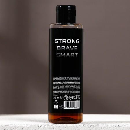 Gift kit Real Strong Man, shower gel 200 ml and hair shampoo 200 ml, Hard line-6