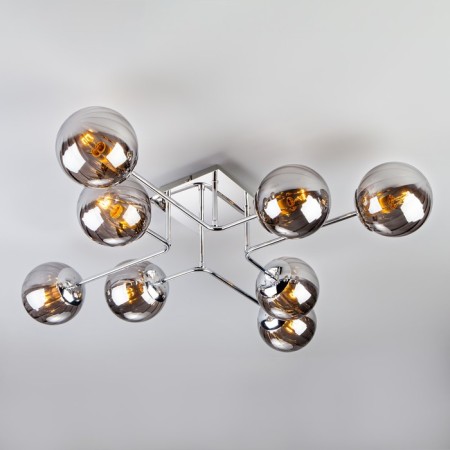 Evita 8x40W E14 chandelier chrome