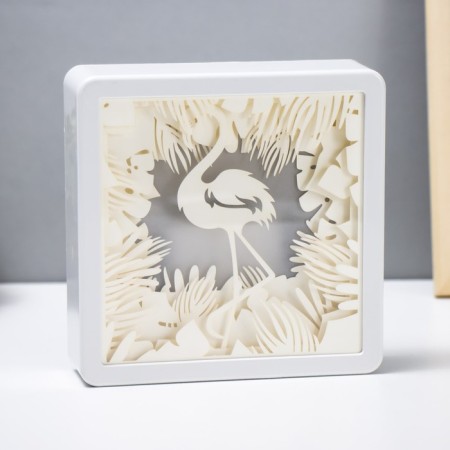 Light picture “Ostrus” LED from 3haa USB batteries 15.5x4.5x15.5 cm Risalux-2