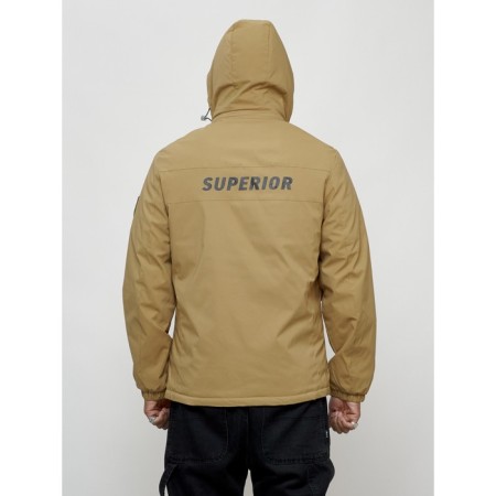 Sports male jacket, size 52, beige color-3