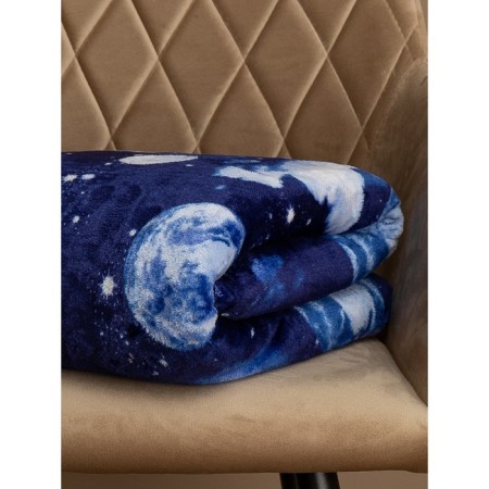 Texrepublic blanket, size 150x200 cm, blue color-2