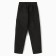 Warm trousers for girls, black color, height 128 cm