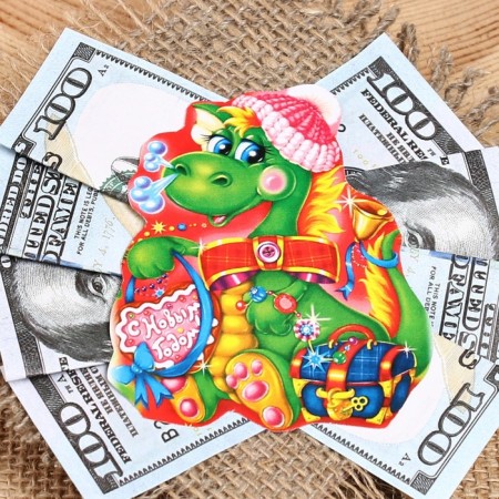 Cash suspension with dragon No. 1, 12 cm-1