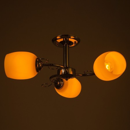 Daniel chandelier 3x60W E27 chrome 44x44x20cm Ritter-2