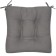 Dark Grey chair pillow, size 40x40 cm