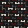Paper packing glossy double -sided "men's butterflies", 70 x 100 cm