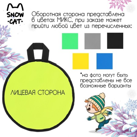 Ice -cat -cat, d = 30 cm, thickness 2 cm, color mix-2