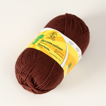 Yarn "Children's Fun" 20% microfiber, 80% acrylic 140m/50g (127 grill)-2