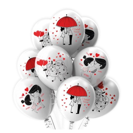 Shar Latex 12 “Romance. Together”, pastel, 1-sided, set 25 pcs., Mix
