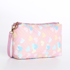 Bag's bag with lightning, pink color