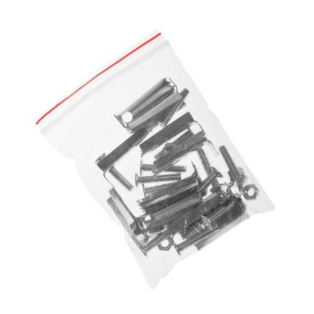 Cartage pedals, anti -slip, chrome, set 3 pcs-3