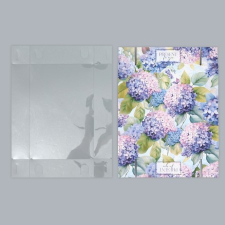 Confectionery packaging, Makarun box with PVC lid, “Gift for you”, 18 x 12 x 3.5 cm-3
