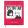The universal diary for the 1-11 classes "Anime", a solid cover made of artificial leather, application, lies, 48 ​​sheets, red