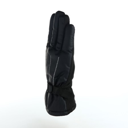 Gloves male, dimensionless, with insulation, black color-1