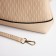 Cross-Bodi Bag on a zipper, beige color