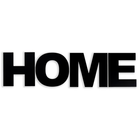 Panel letters "Home" The height of the letters 30 cm, set 4 details black-1