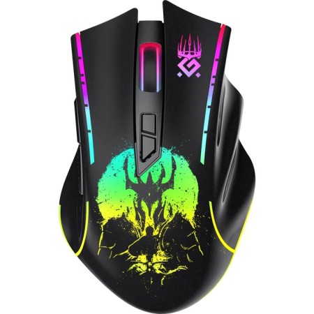 Mouse Defender GM-695, wireless, optical, 1600 dpi, 400 mAC USB, black