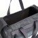 Sports bag with lightning, 3 outer pockets, color gray color