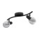 Pollica lamp, 2x28W E14, black color