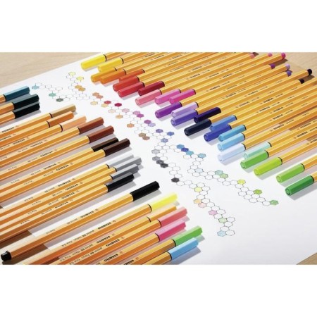 Capillary pen Stabilo Point 88, 0.4 mm, black ink black-3