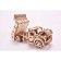 Mechanical 3D puzzle made of wood "Truck-Substand"