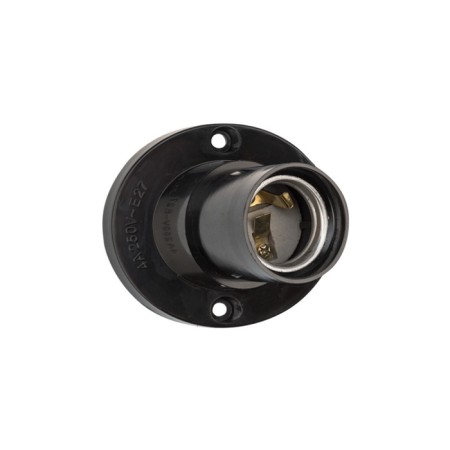 Carbolite wall cartridge E27 black with label tilt rexant-1