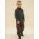 Turtleneck for the boy Pelican, height 116 cm, khaki color