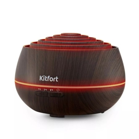 Air humidifier KitFort KT-3803, ultrasound, 800 watts, 0.5 l, brown