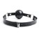 Gag BDSM OKI-HPCs, classic, adjustable belt, PVC, 620 x 45 mm, black