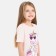 T-shirt Children's KAFTAN "Unicorn" R.34 (122-128), pink