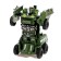 The robot "Armored transporter", inertial, is transformed in a collision