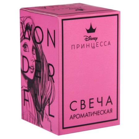 Aromatic candle, princesses, mix-3