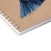 A5 sketchbook, 40 sheets, on the crest "Snegier", craft cardboard cover, selective varnish, hard substrate, block 120 g/m2